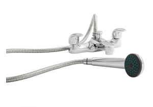 K-Vit Koral Deck Mounted Bath Mixer Tap With Shower Attachment-
